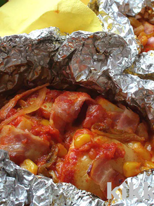 Foil-Wrapped Potato Gratin