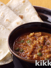 Keema Curry and Chapatis