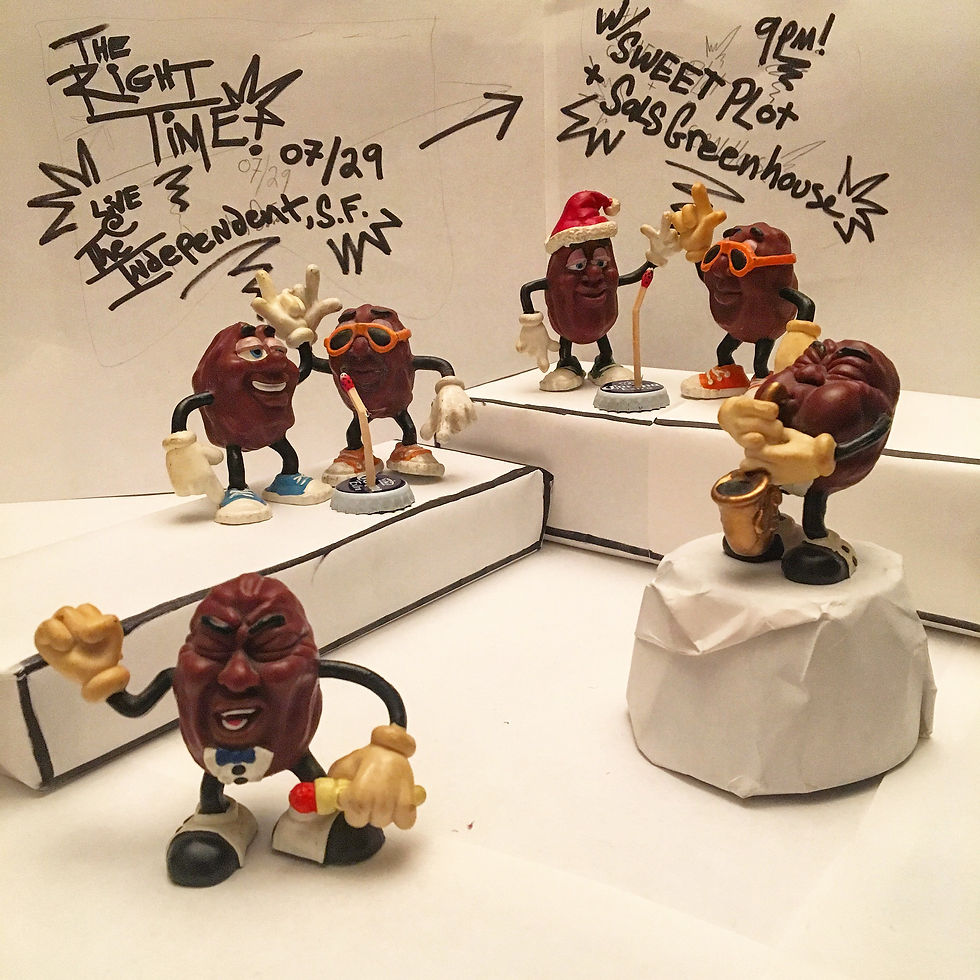 Photoshoot with CA Raisins