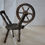 Thumbnail: Antique Metal Miniature Spinning Wheel