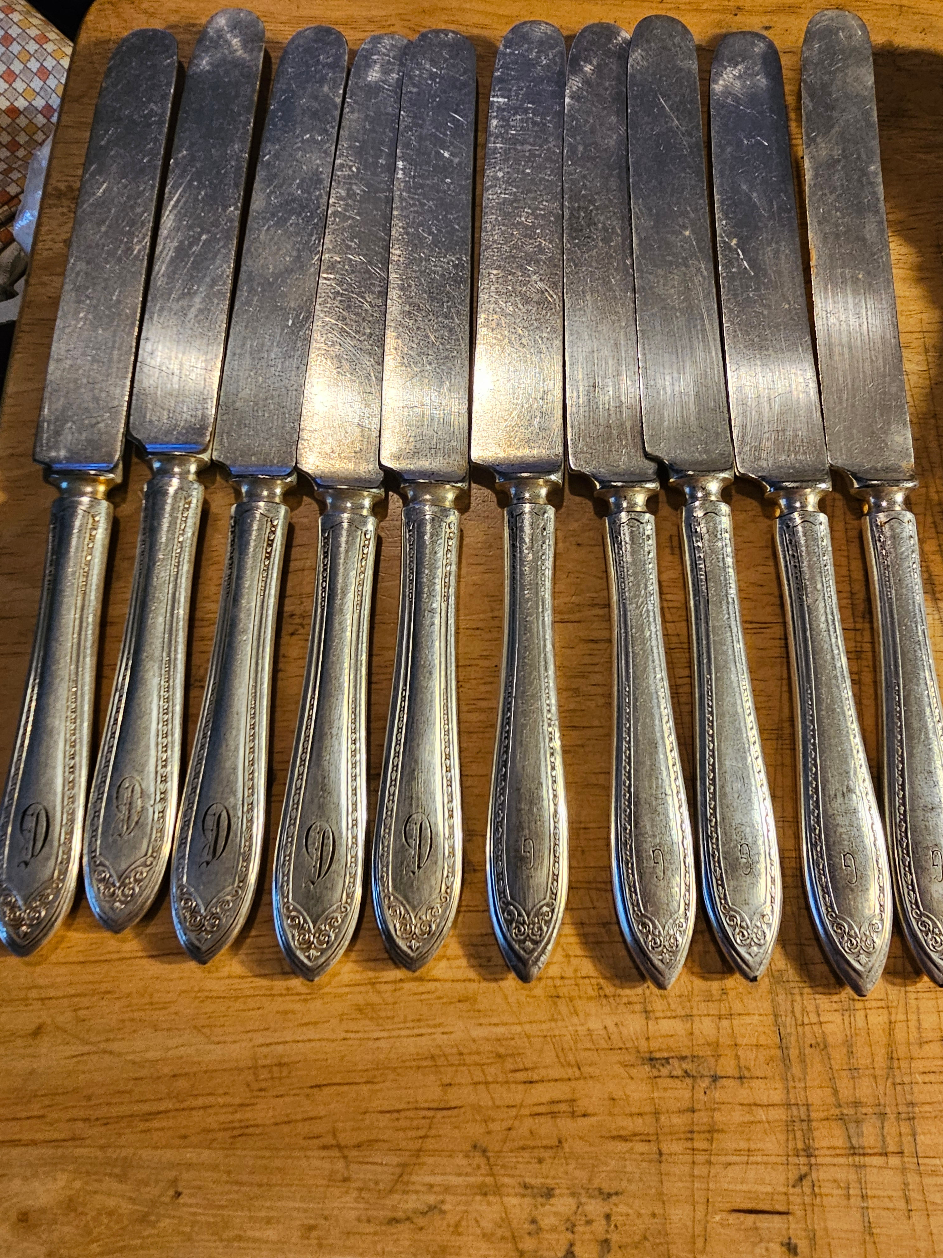 Lot of 54 Pieces Silverware