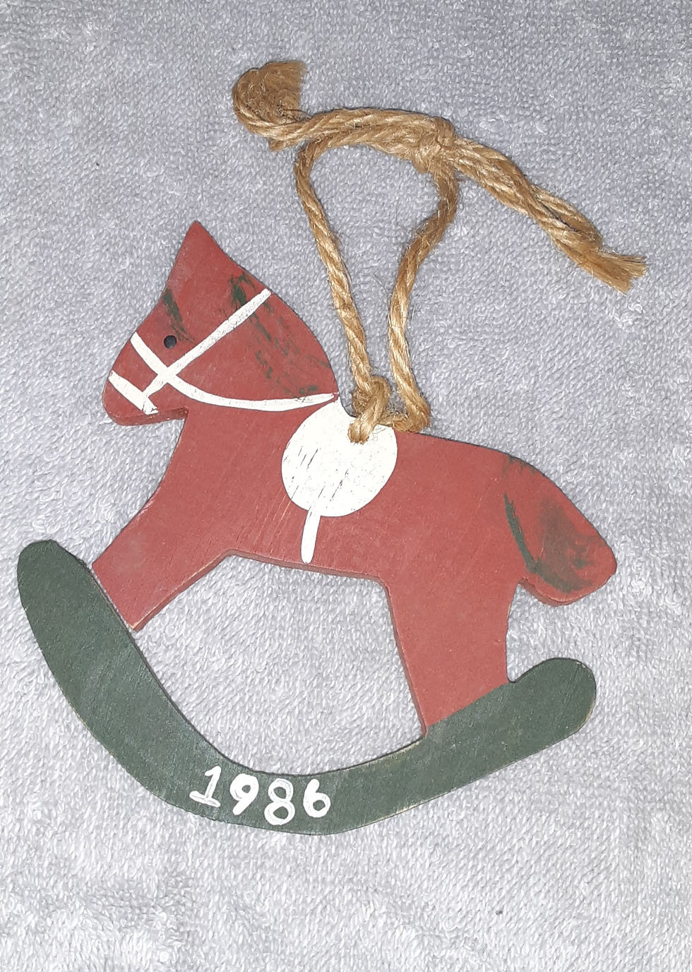 1986 Painted Rocking Horse