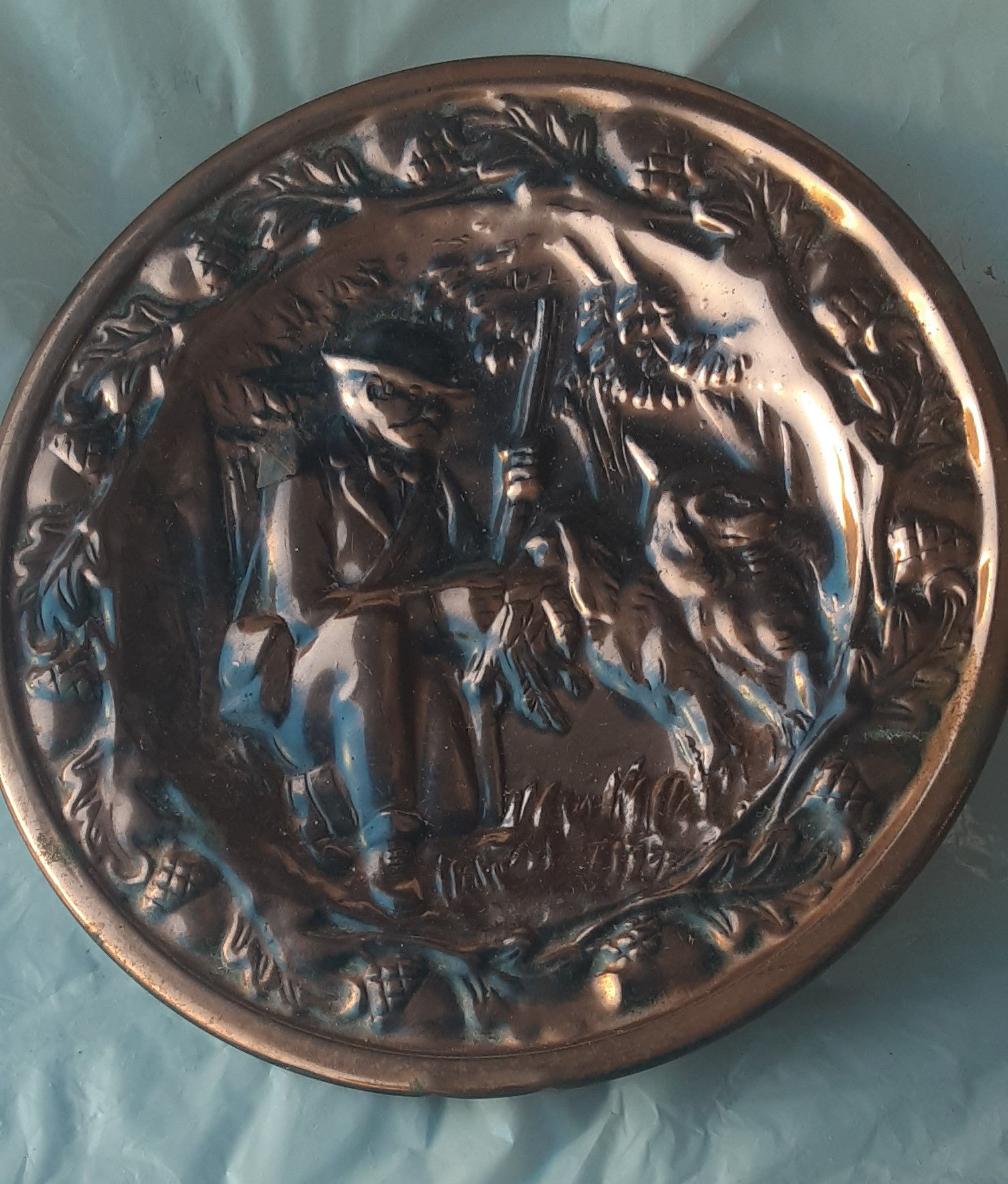 Cooper Wall Plaque Teddy Roosevelt