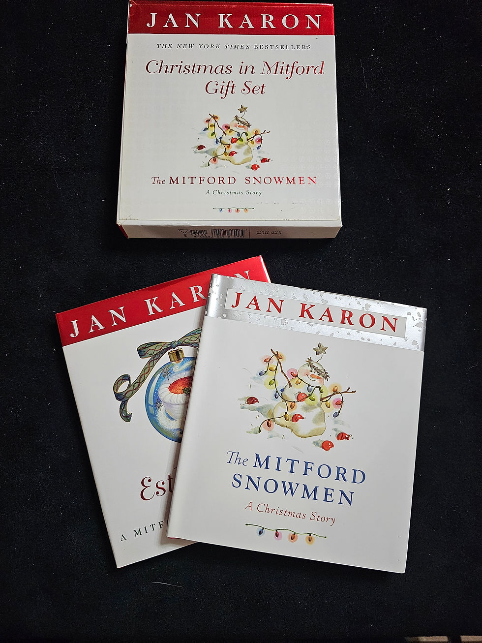 Thumbnail: Book Set "Christmas in Medford" by Jan Karon