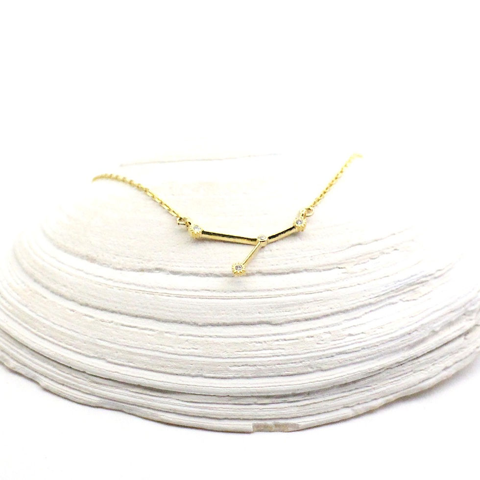Thumbnail: Cancer Zodiac Constellation Necklace