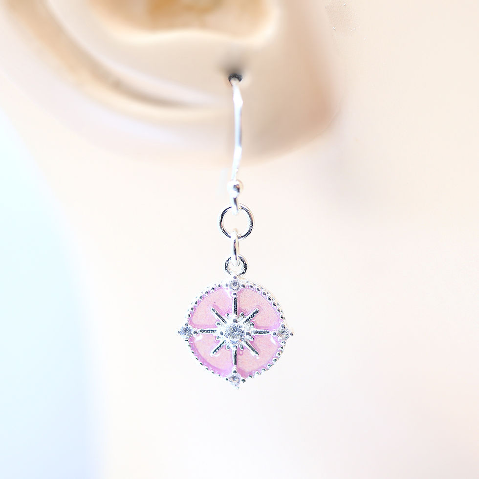 Thumbnail: Silver Polaris Earrings