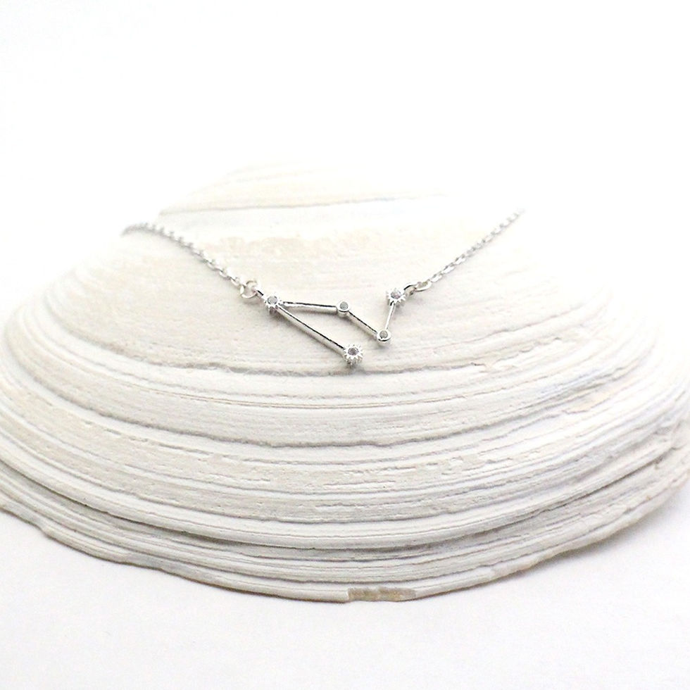 Thumbnail: Capricorn Zodiac Constellation Necklace