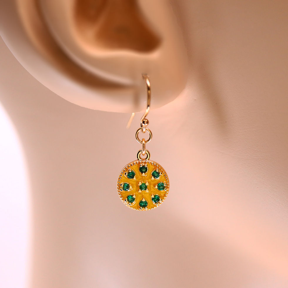 Thumbnail: Mandala Radiance Earrings