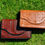 Thumbnail: Envelope Clutch/ Crossbody Patterned Leather