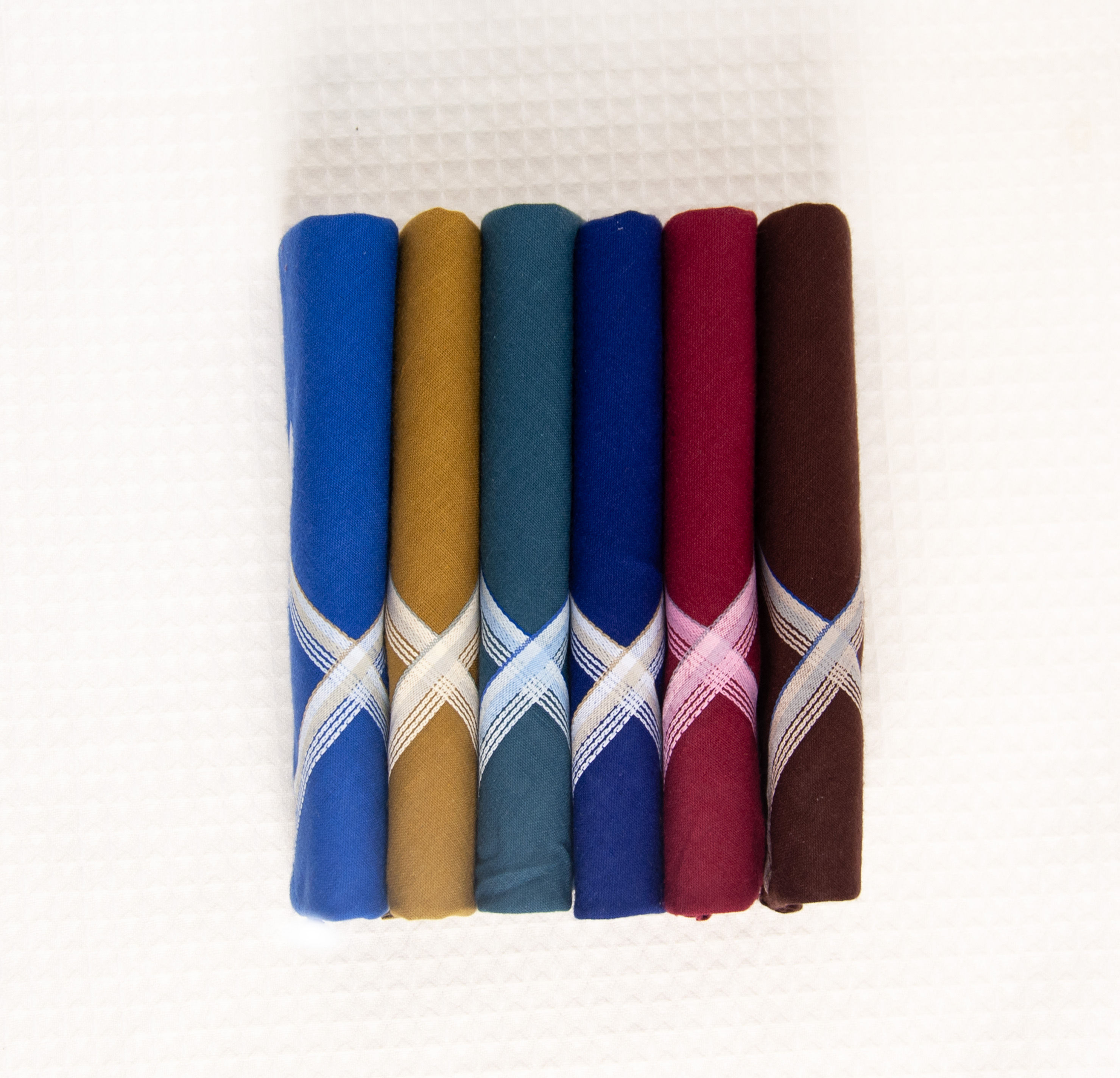 Handkerchiefs (Men's) "PARAS" Brand Dark Color Pack of 6pc