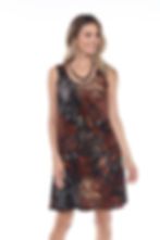 Stretchy Abstract Dress (2 Colors) www.jkembers.com