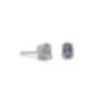 Oval Amethyst Stud Earrings www.jkembers.com