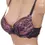 Thumbnail: Lace Overlay C Cup Push Up Bra www.jkembers.com