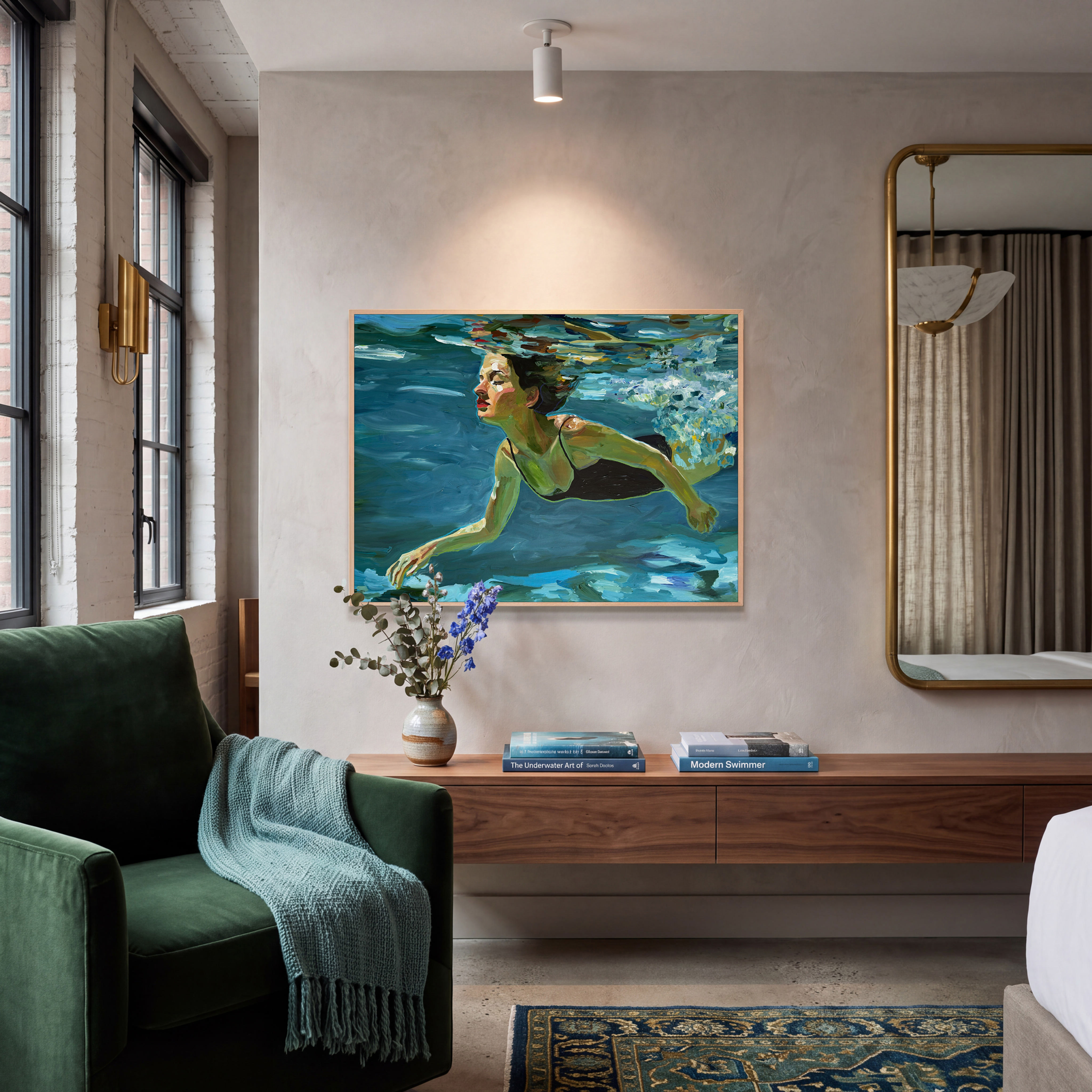 The Dog Paddle - Original Painting