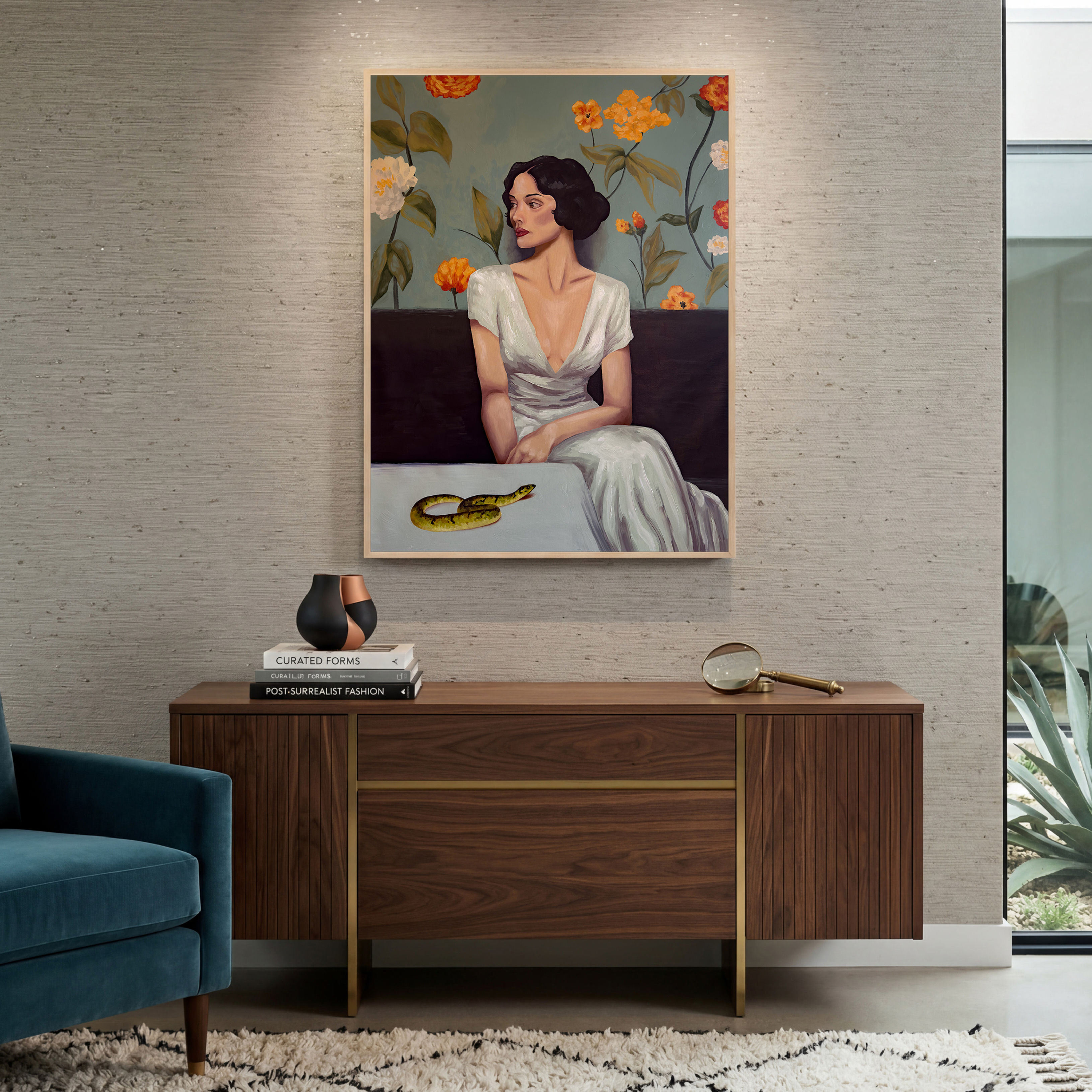 Seductive Slither - Canvas Print*