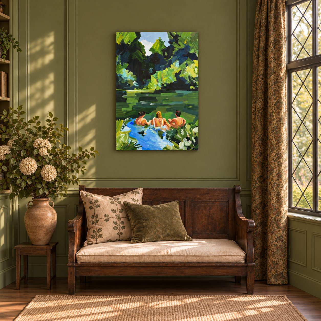 Midsummer Gathering - Canvas Print