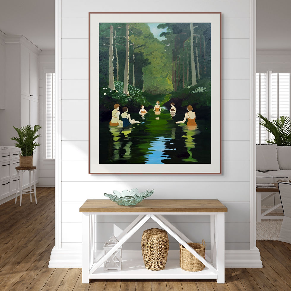 Thumbnail: Ladies of lake Print Limited Edition