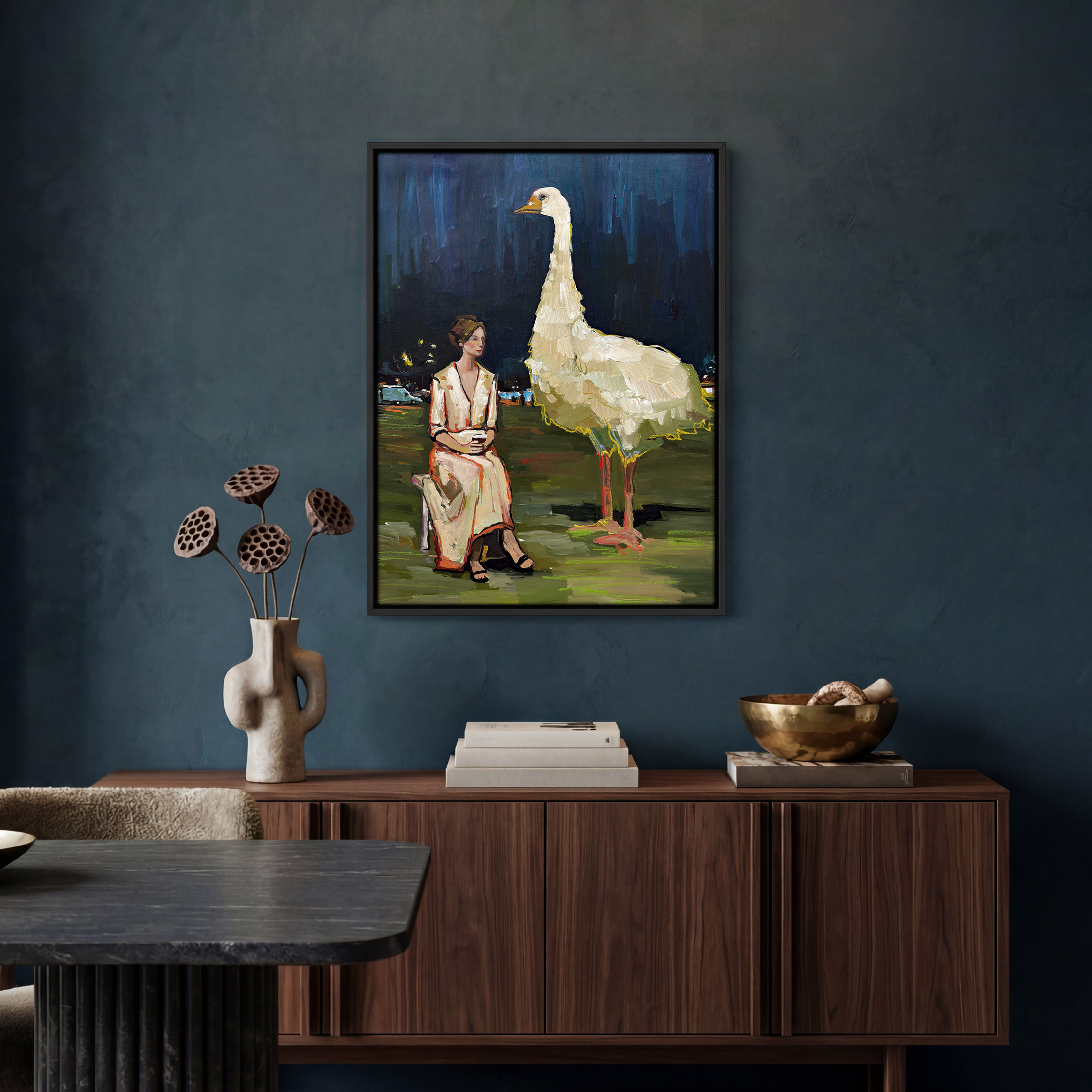 Silly Goose - Canvas Print