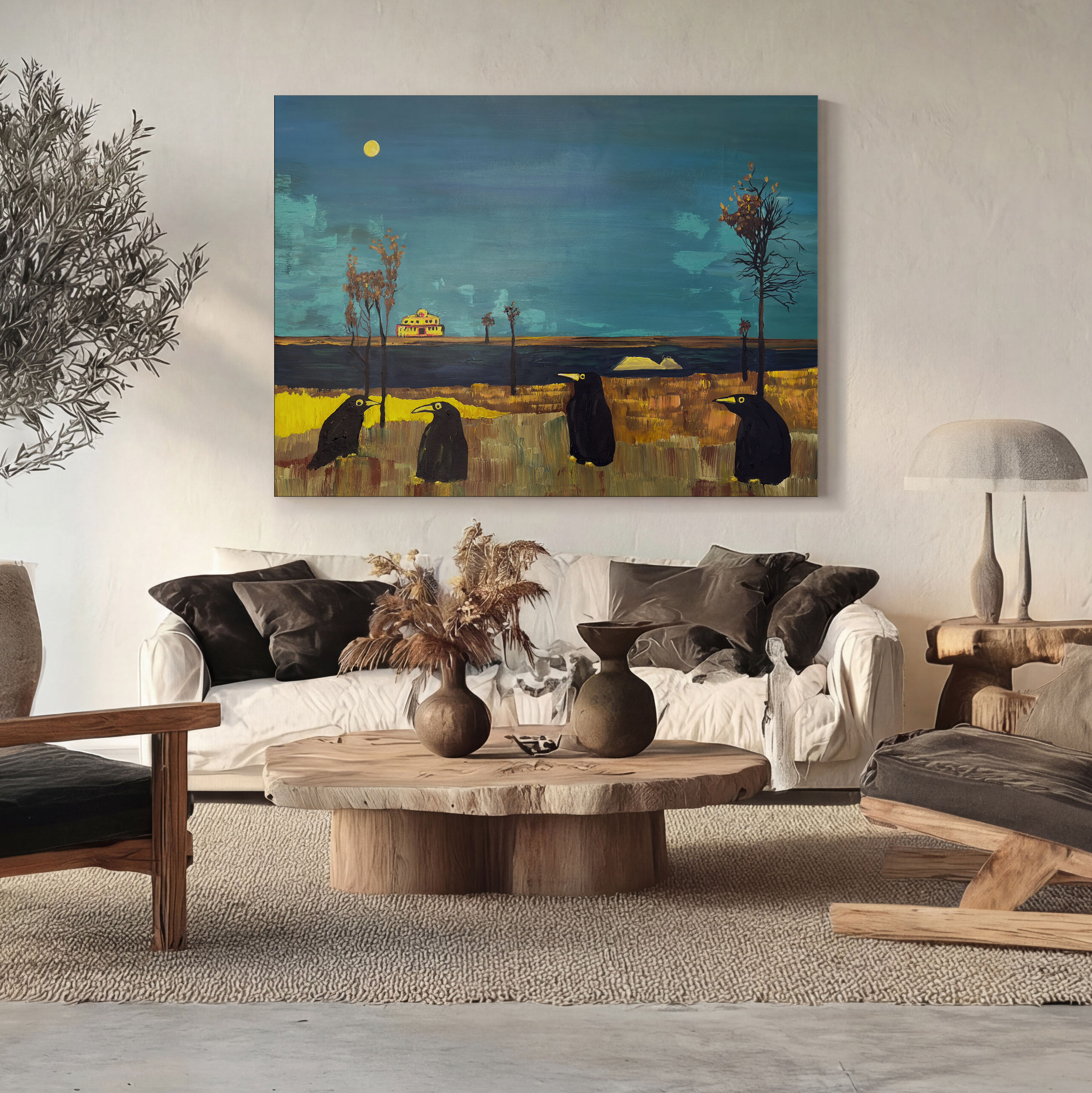We Dont Belong Here - Canvas Print