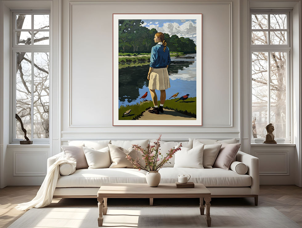 Thumbnail: Mirrored thoughts Limited Edition Print