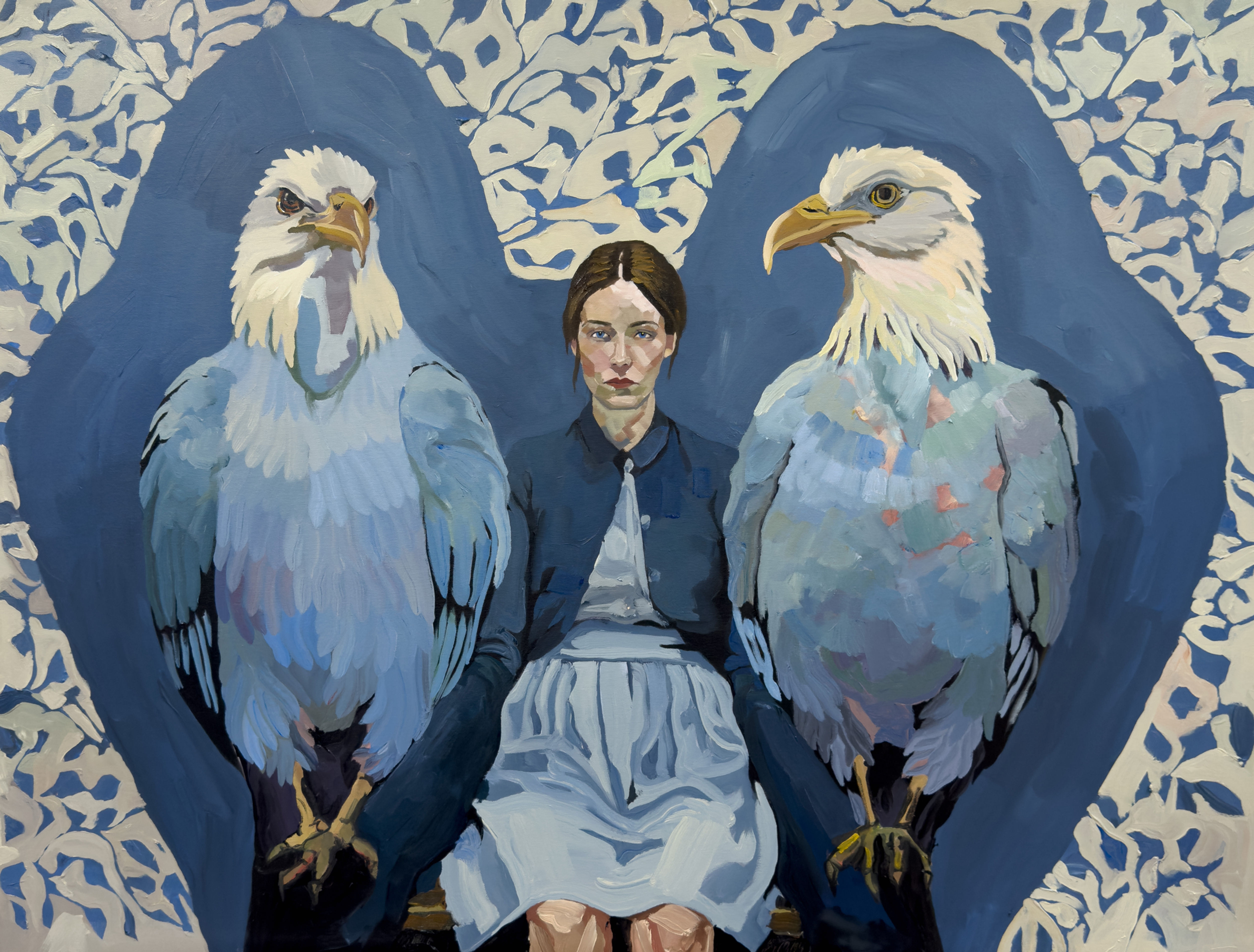 With the sky kings Canvas Print