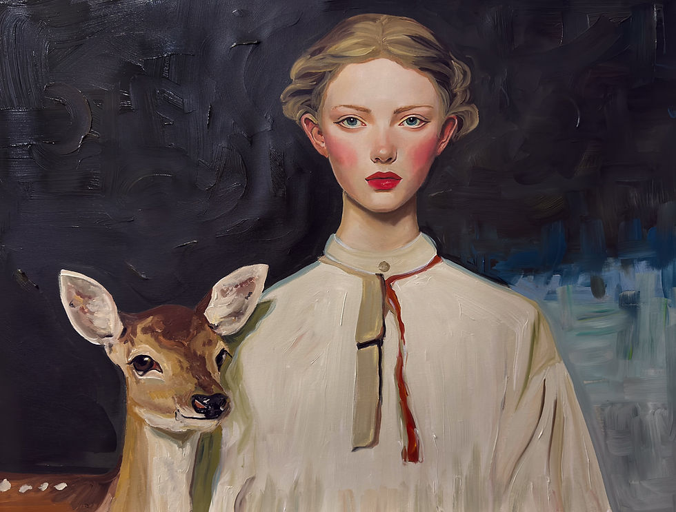 Thumbnail: The Gentle Encounter - Limited Edition Print