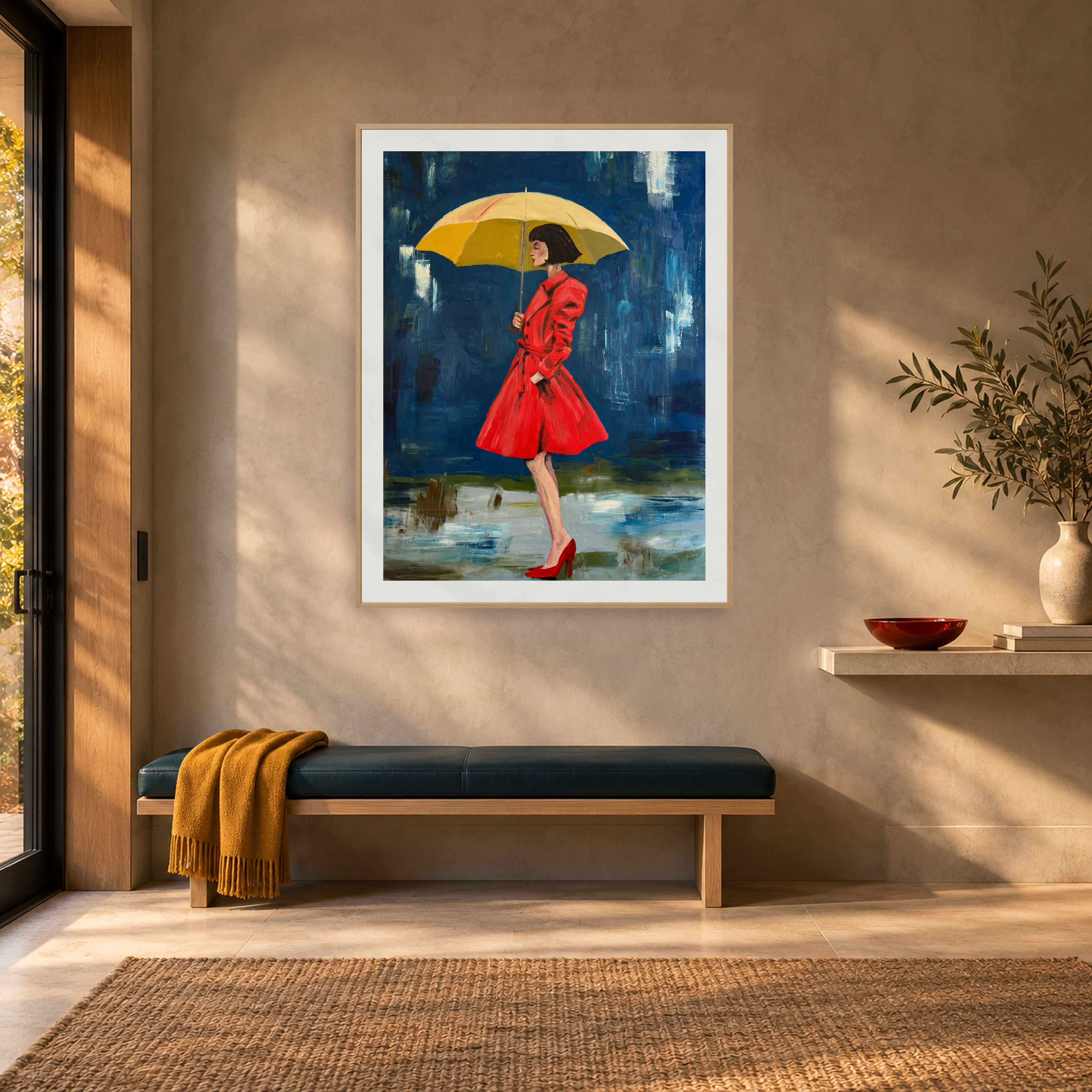 Parasol Promanade - Paper Print