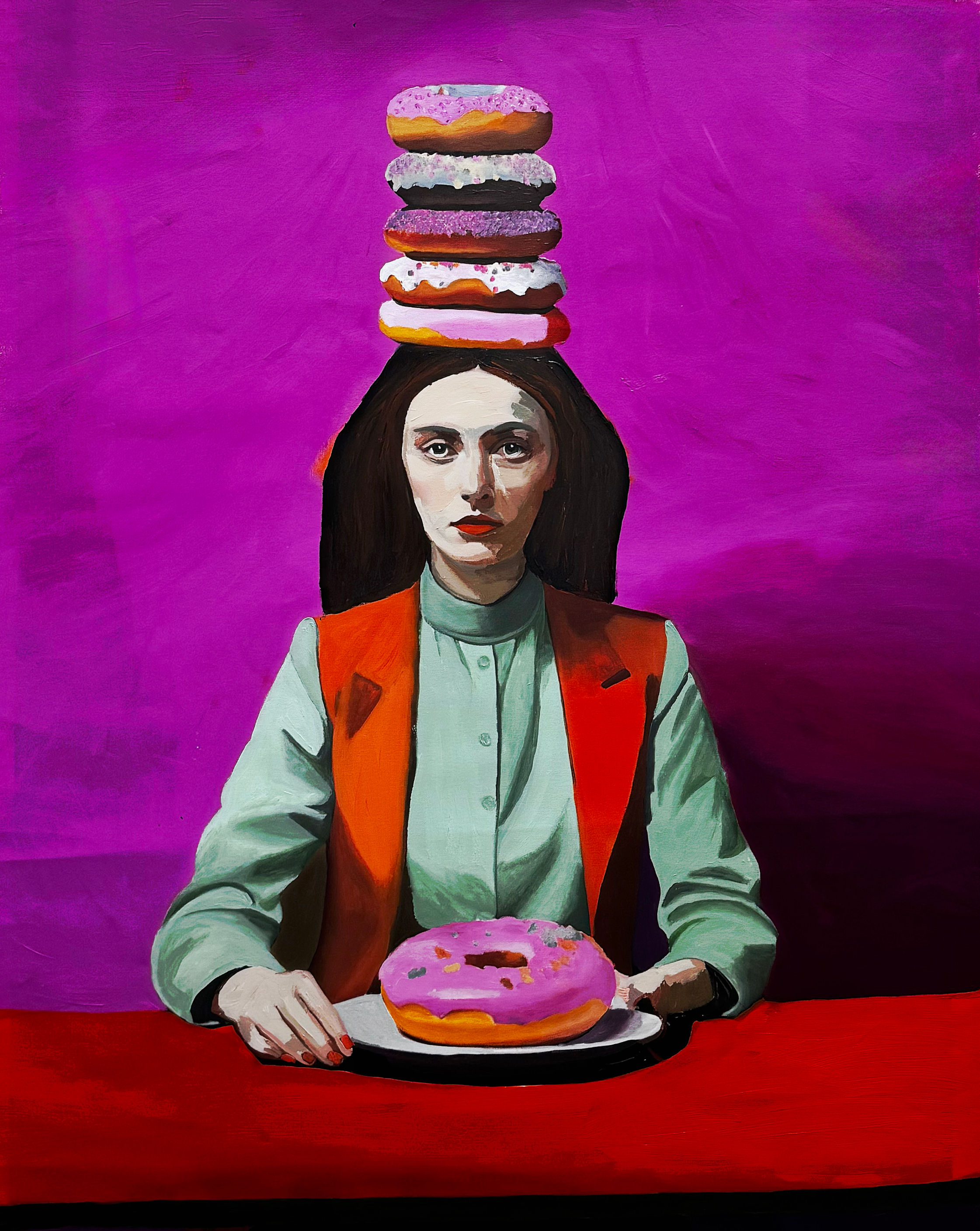 Stacked Original Painting