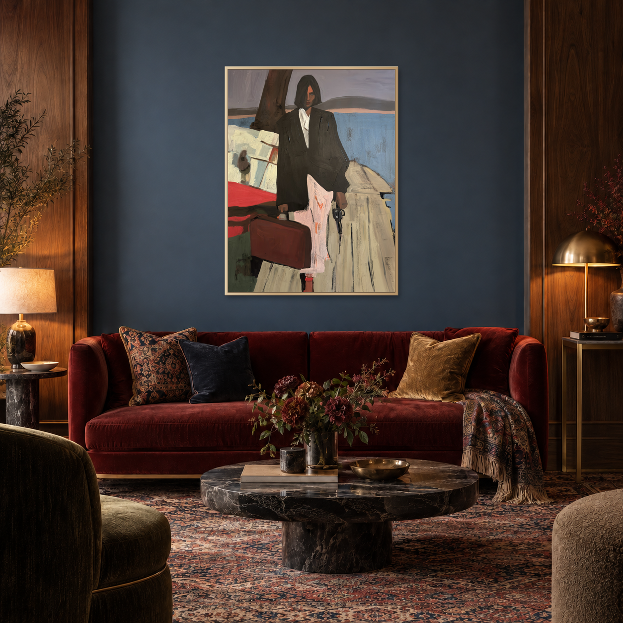 Baggage and Other Secrets - Original Painting