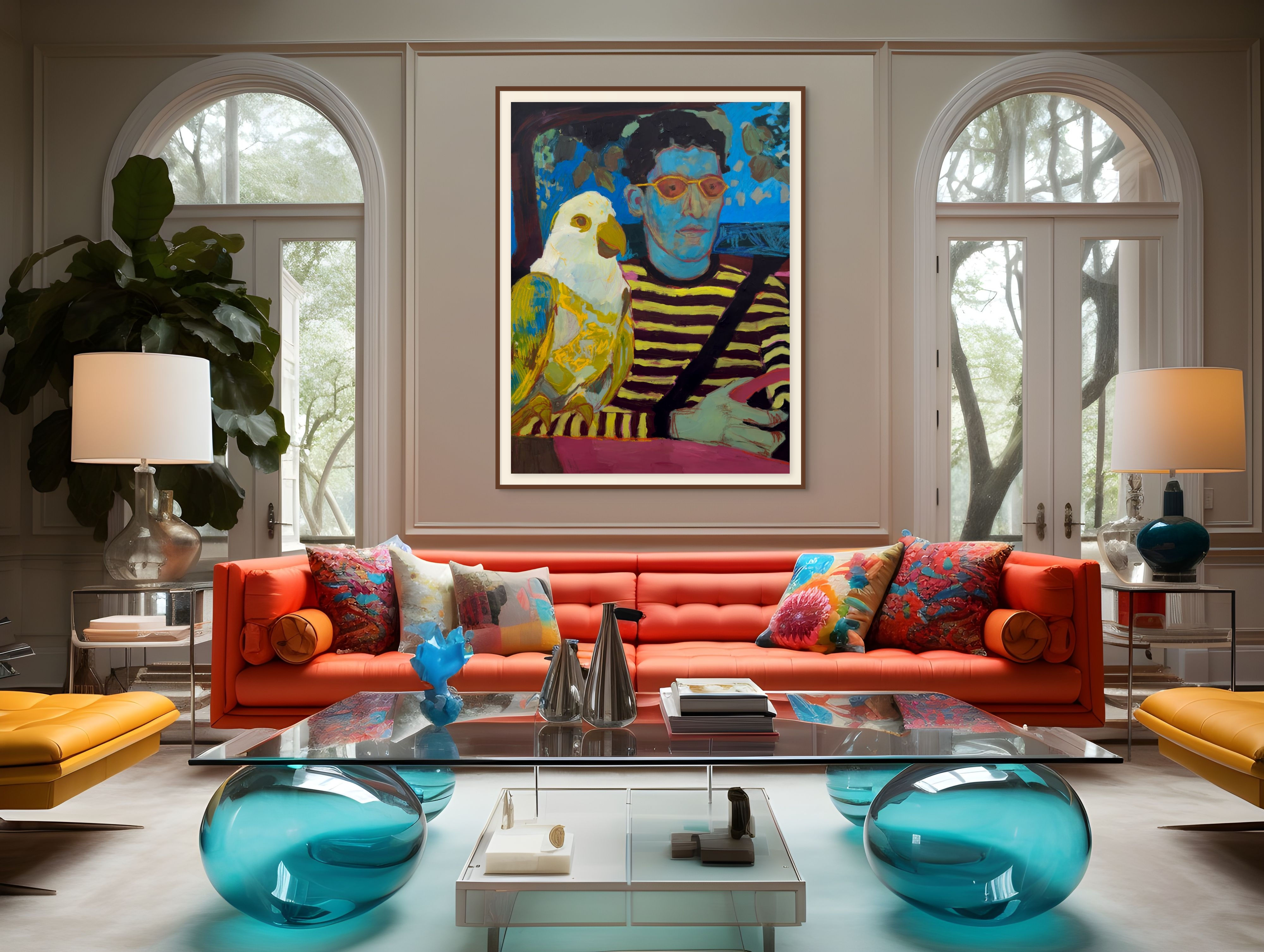 Party animals - limited edition print