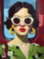 Thumbnail: Hoop City - Limited Edition Print