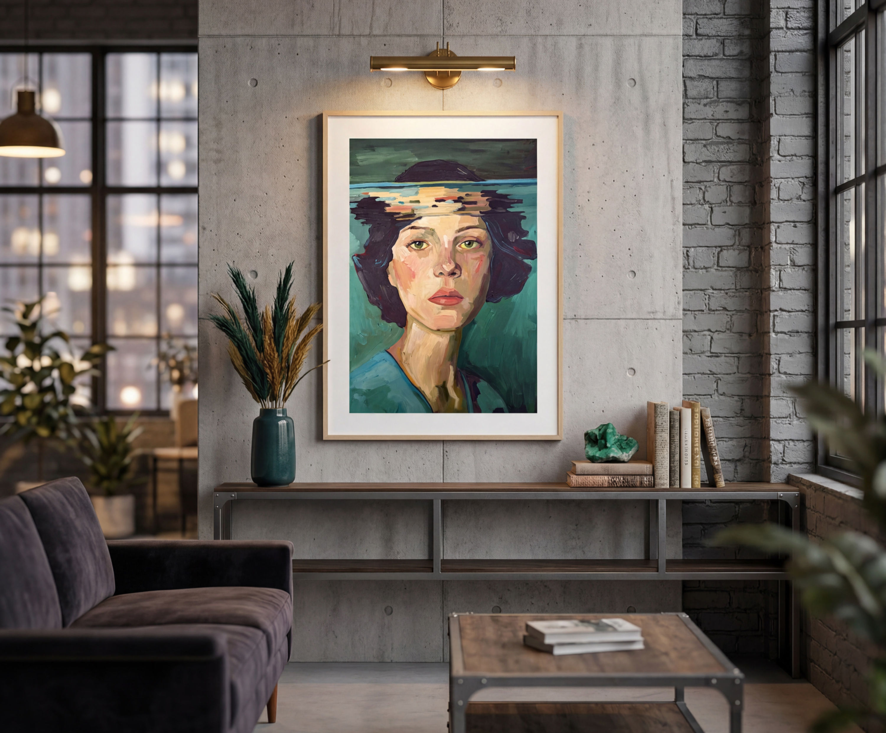Aqua Belle - Limited Edition Print