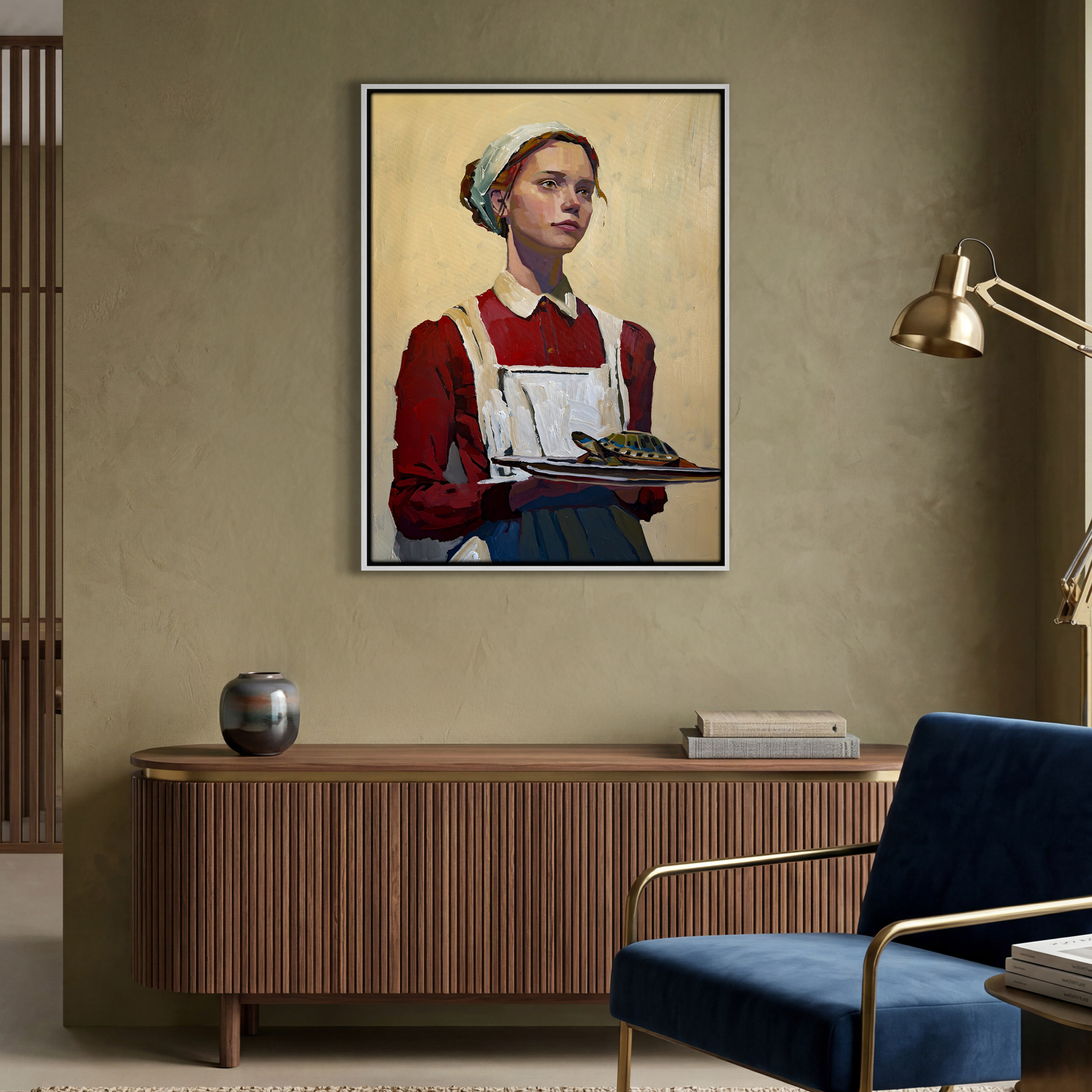 Not on the Menu - Canvas Print