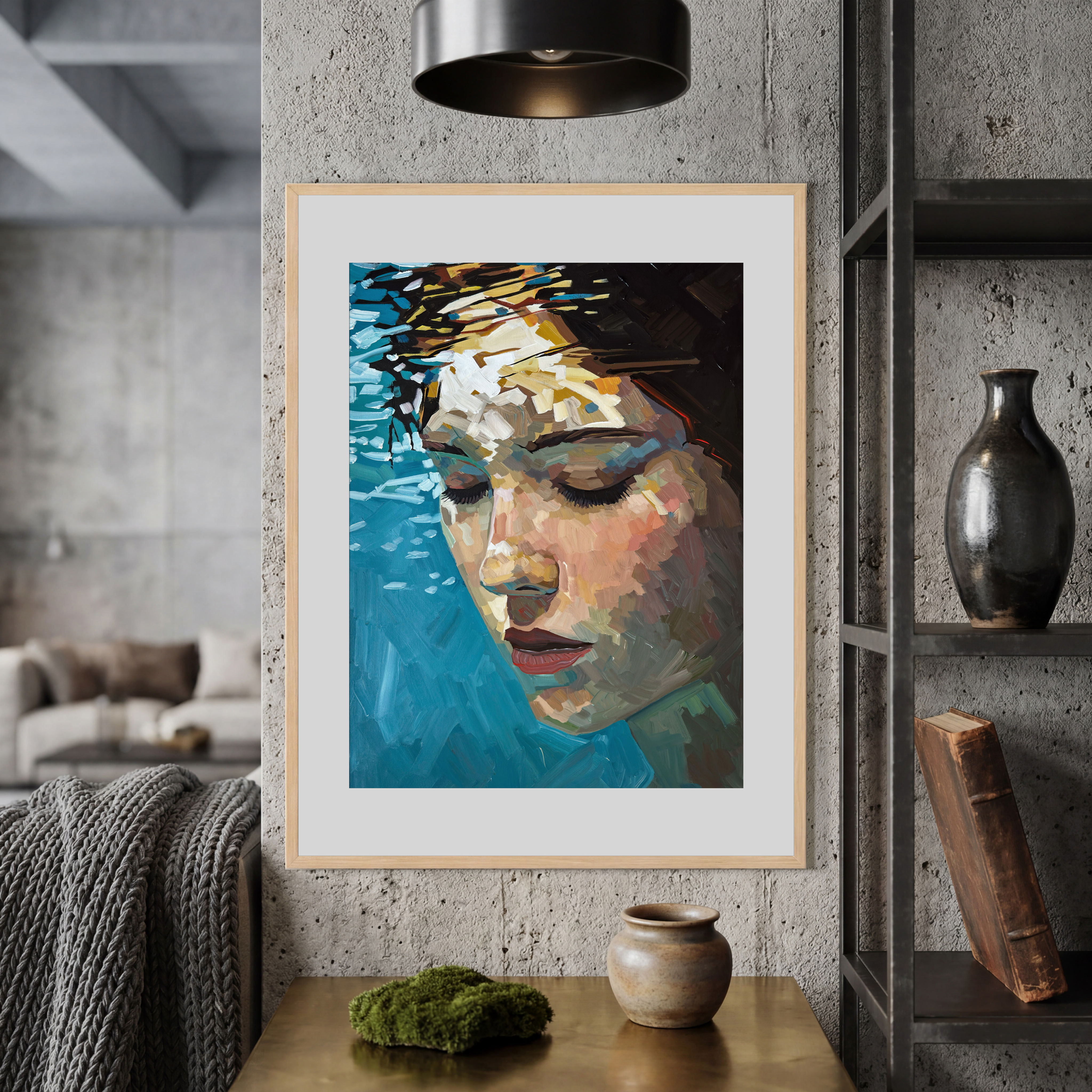 As She Remembered - Paper Print