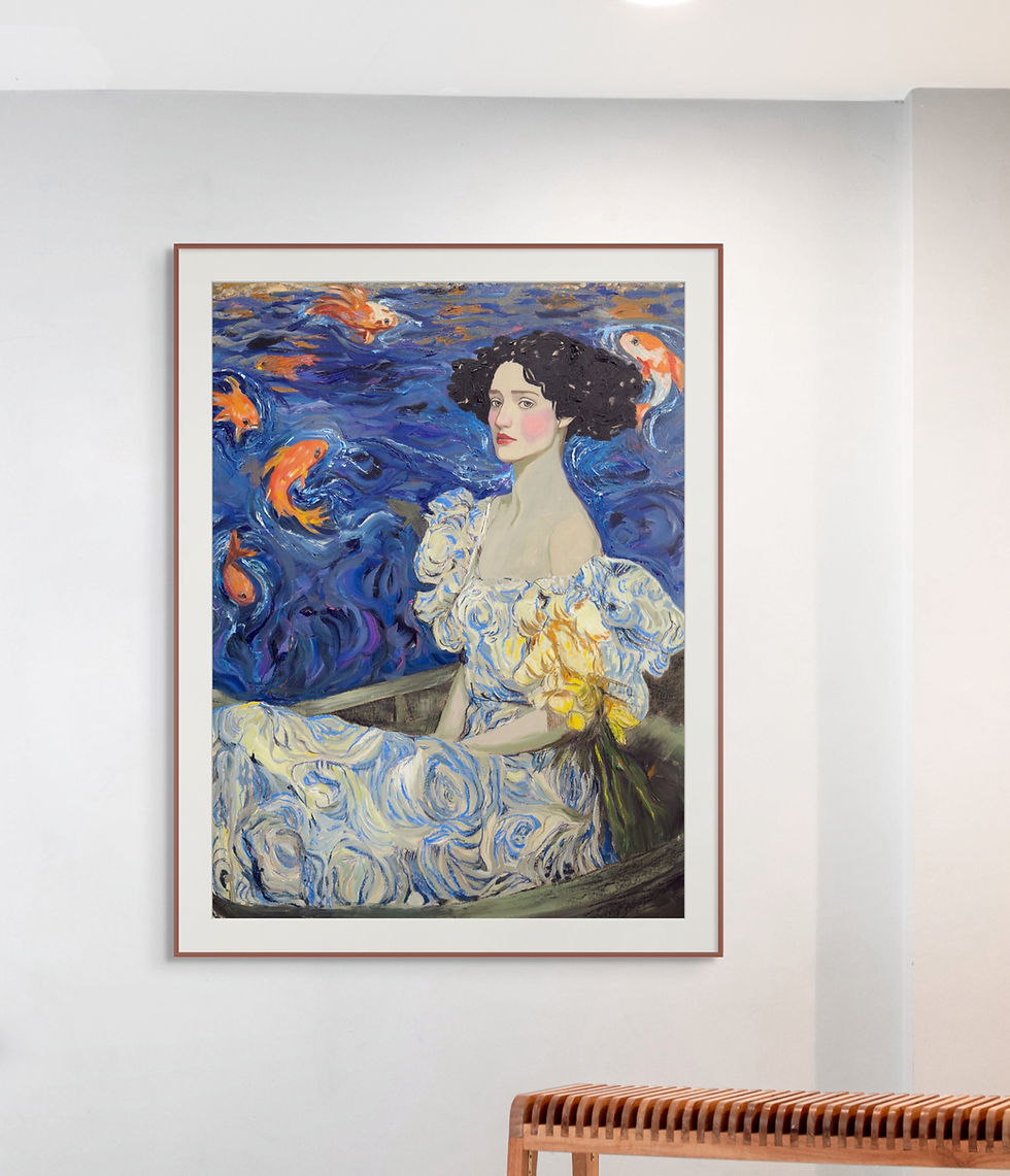 Thumbnail: Sailing in the fortune Limited Edition Print