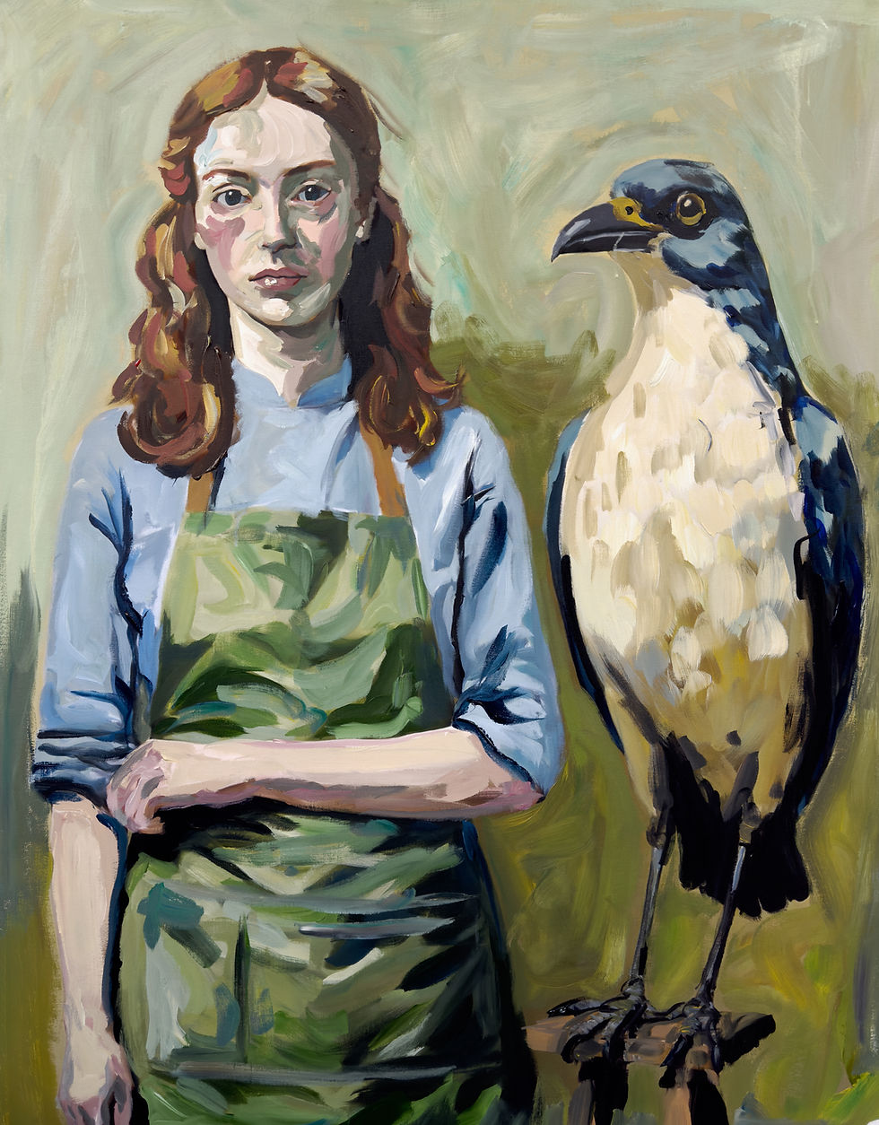 Thumbnail: Feathers and flour  Print Limited Edition