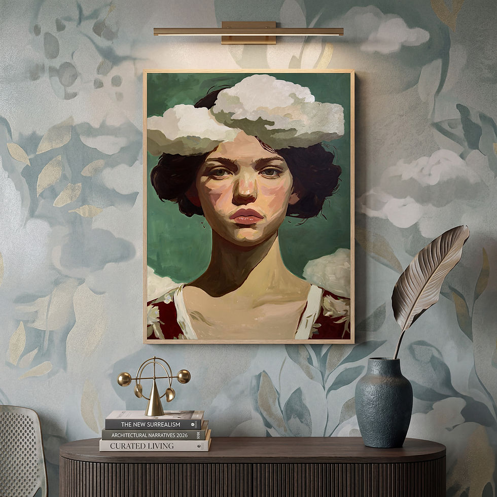 Thumbnail: Among The Clouds - Original Painting