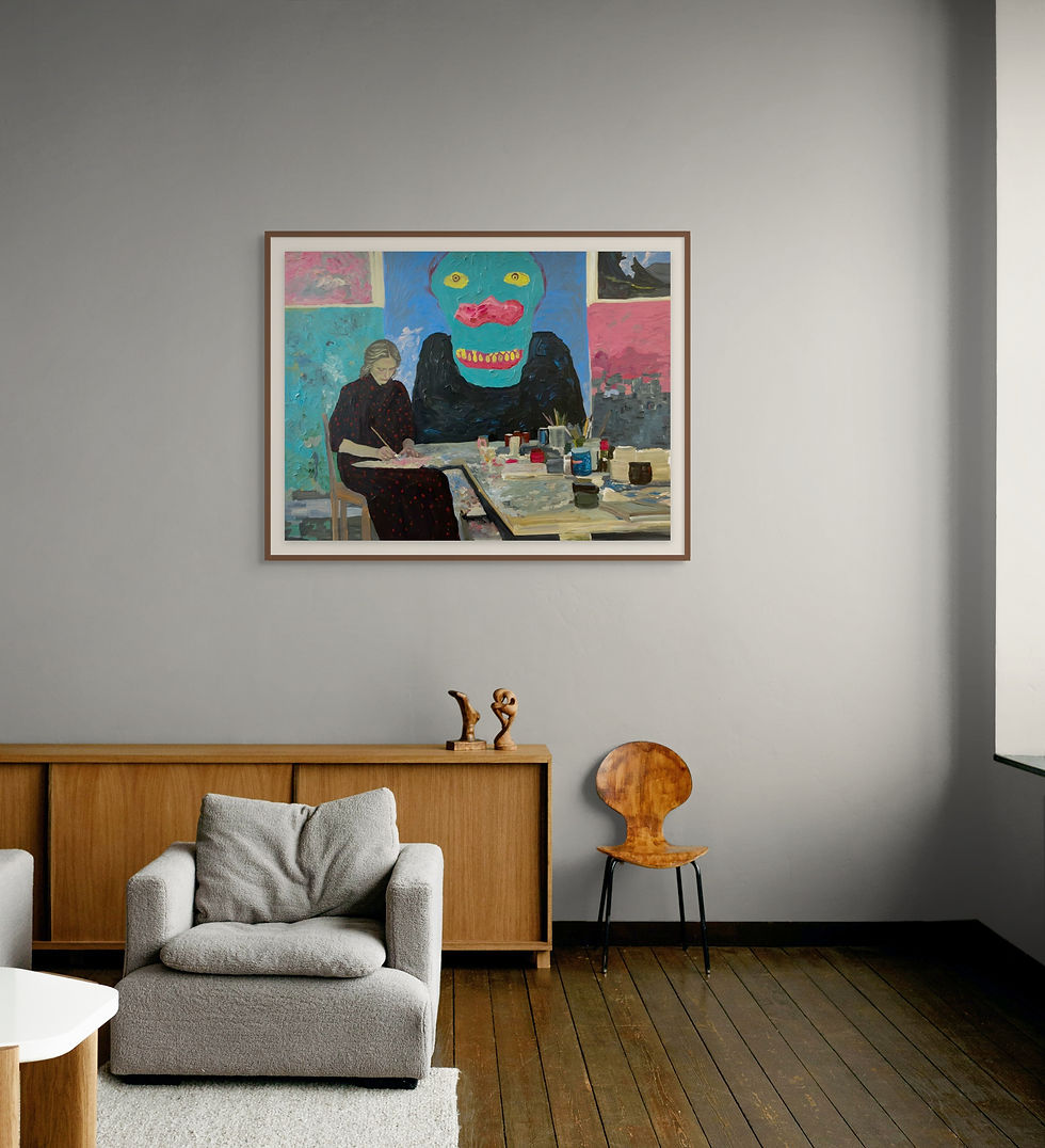 Thumbnail: Consuming Thoughts - Limited Edition Print