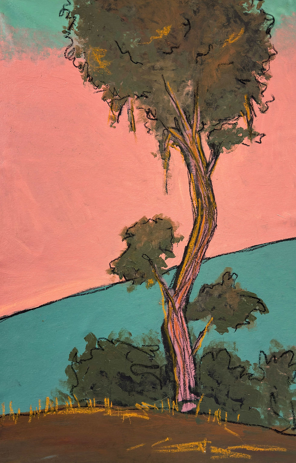 Thumbnail: Where the Trees Dreams - UNFRAMED CONTEMPORARY Original Painting