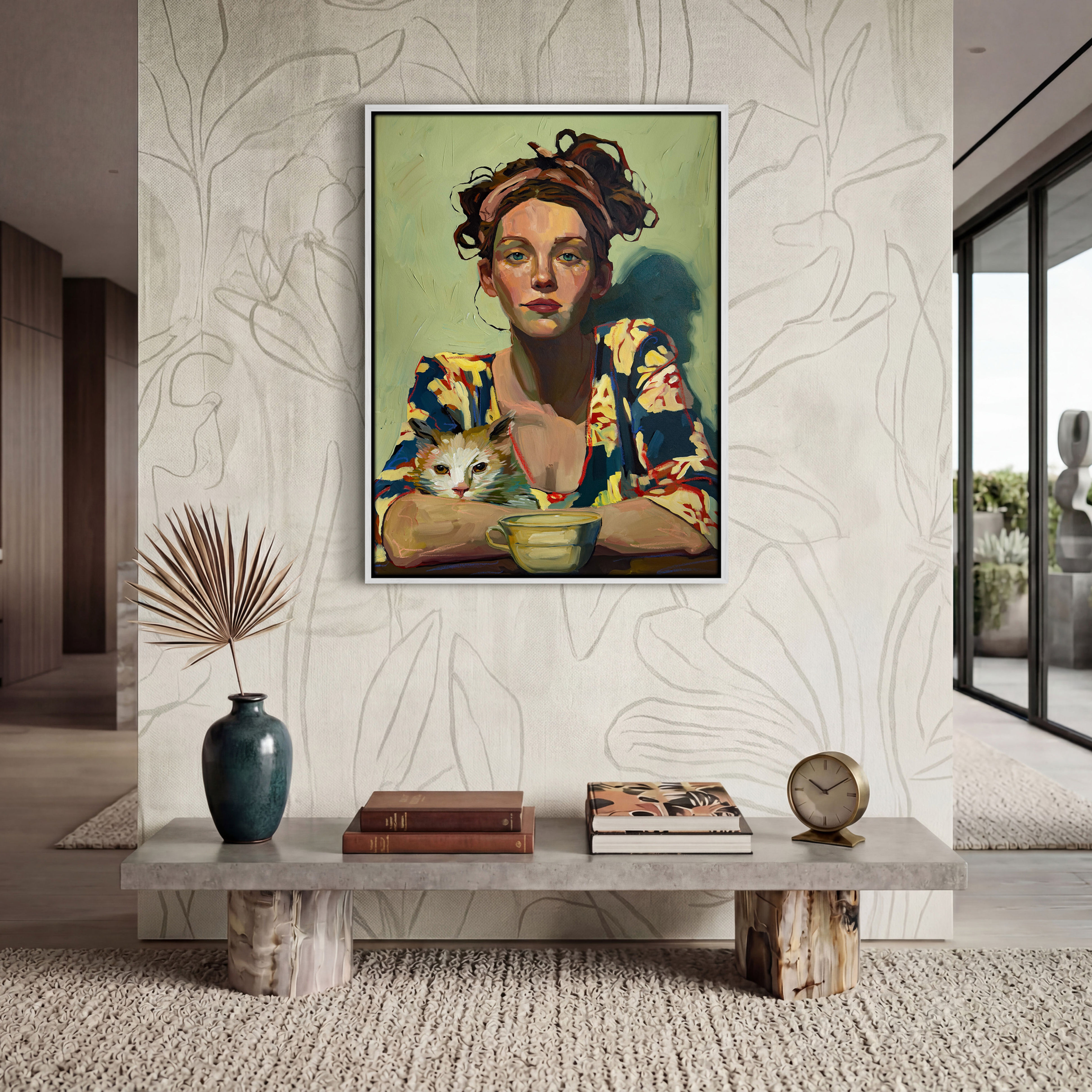 Cozy Pause - Canvas Print *