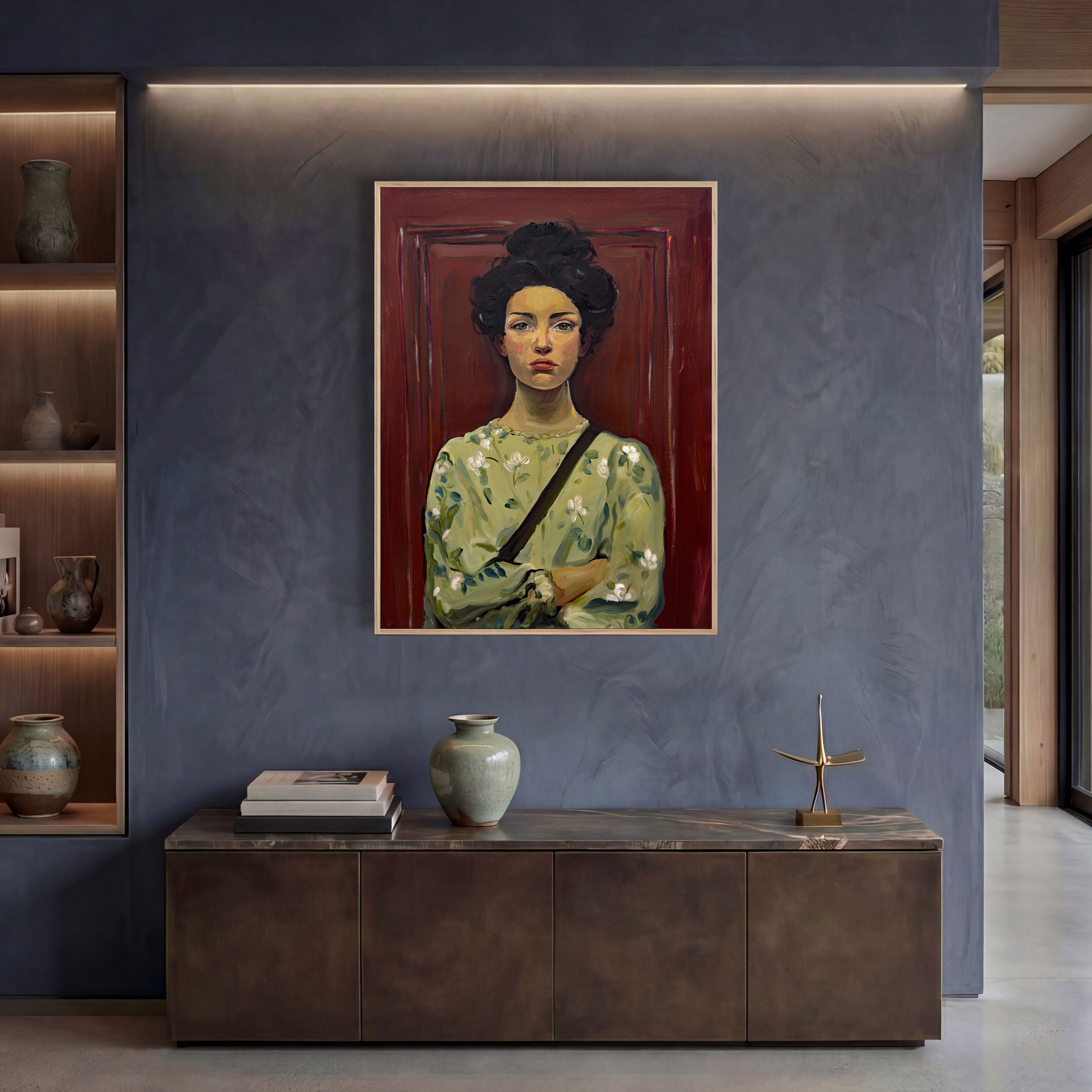 Framed Frustration - Canvas Print*