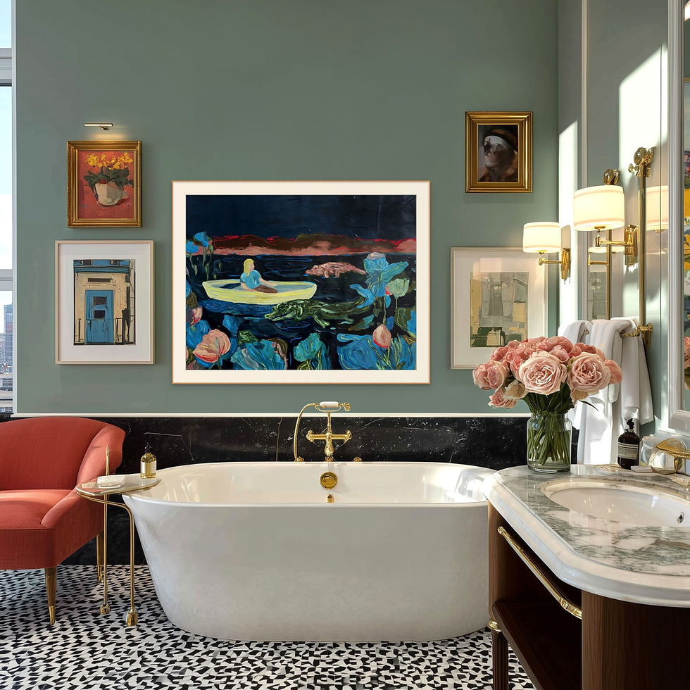 Thumbnail: Crocodile bay - Limited edition print