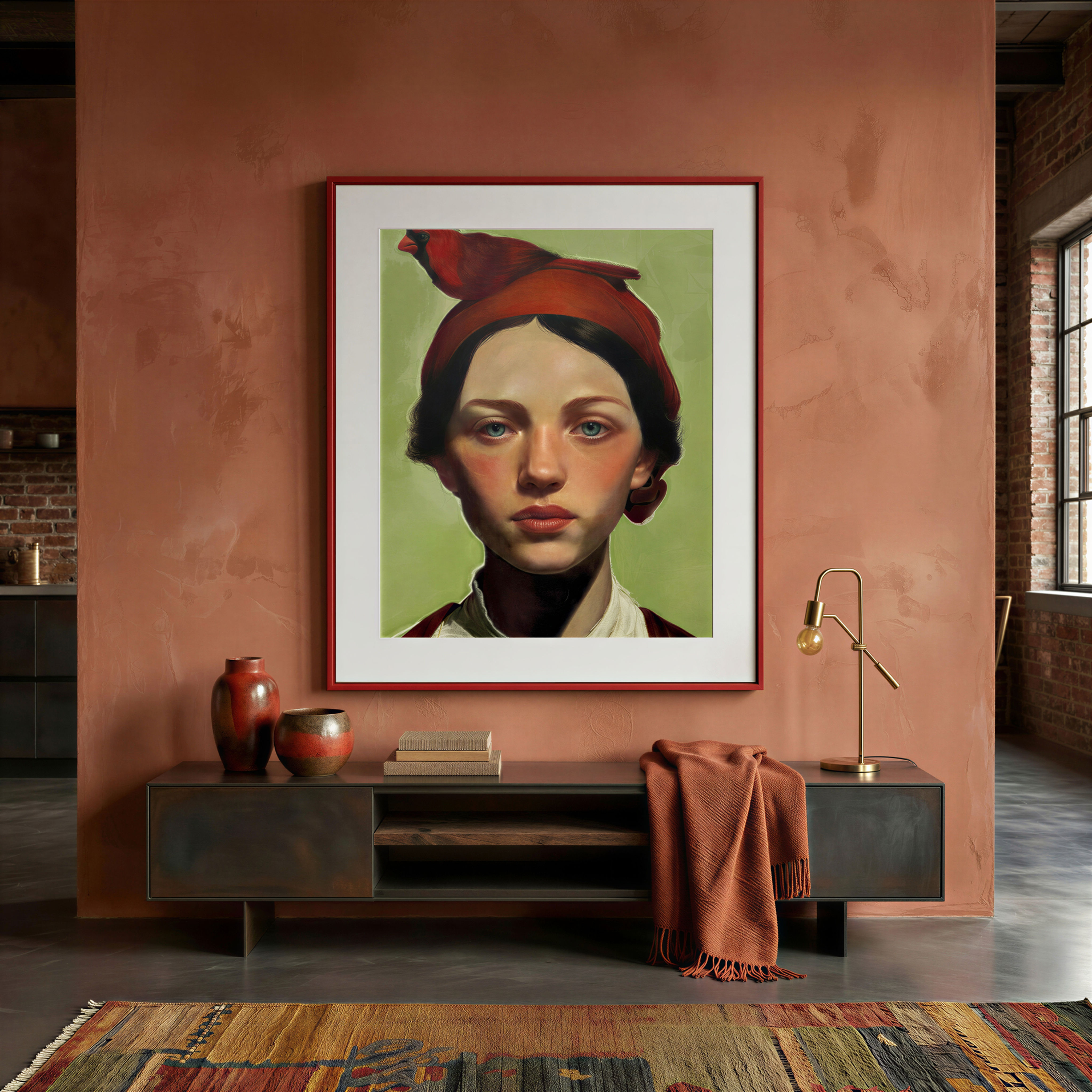 Red Singer - Limited Edition Print