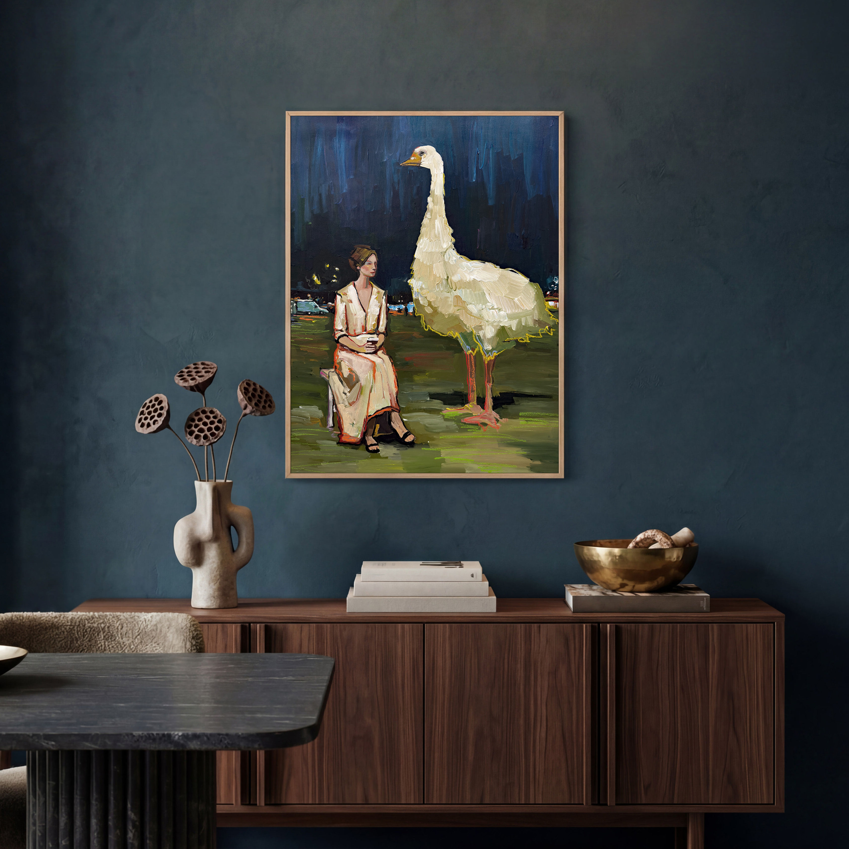 Silly Goose - Canvas Print*