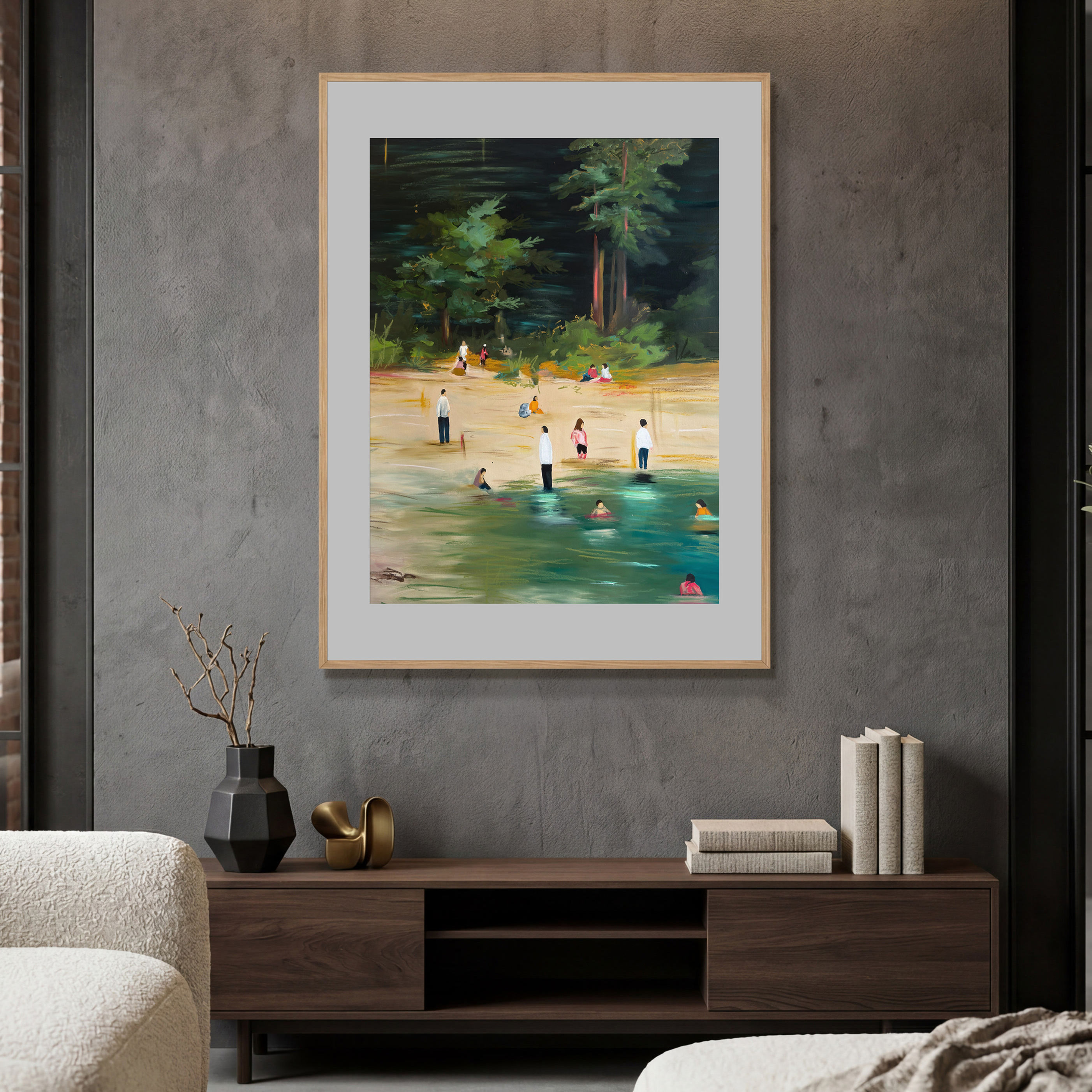 Afternoon Beach - Paper Print