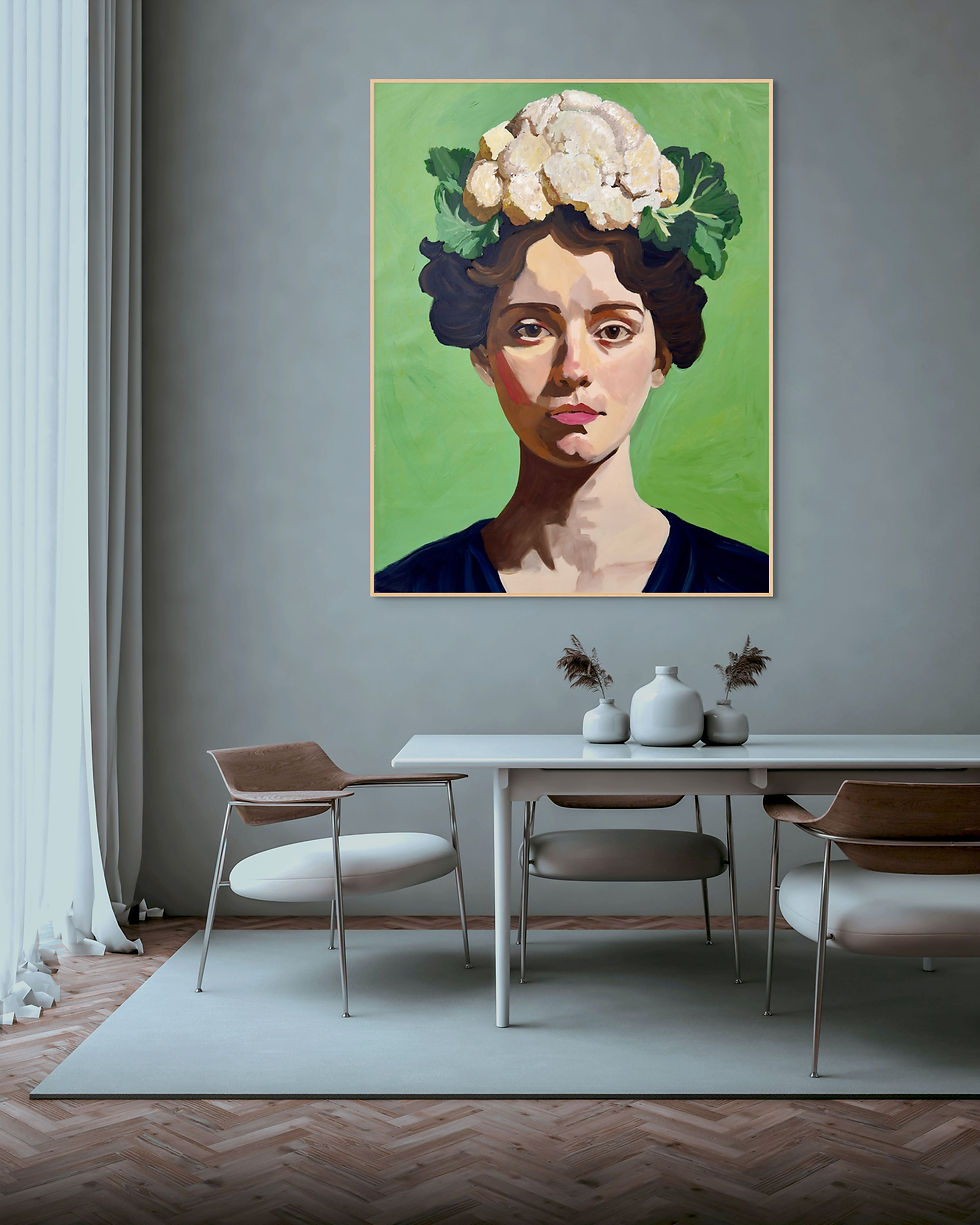 Thumbnail: Cauli queen Canvas Print
