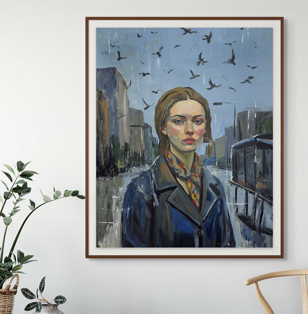 Thumbnail: City of birds  Limited Edition Print