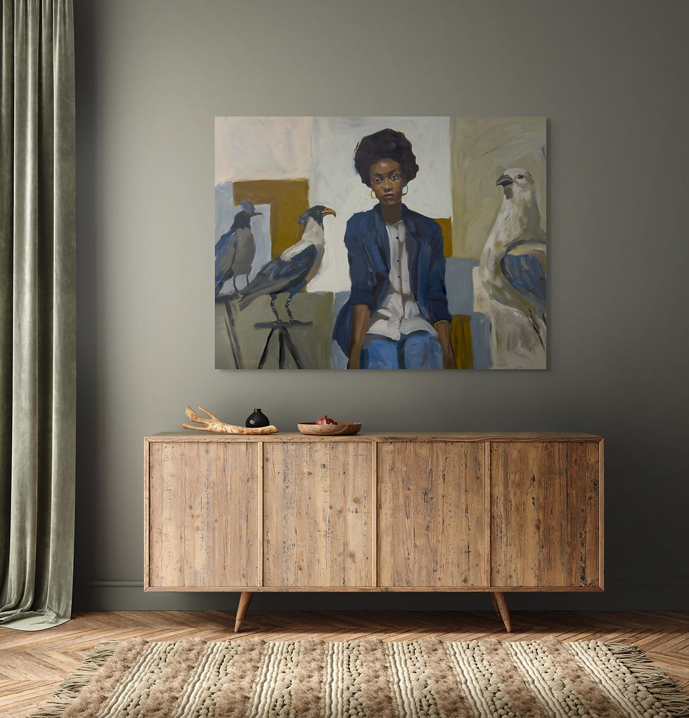 Thumbnail: A circle of air Canvas Print