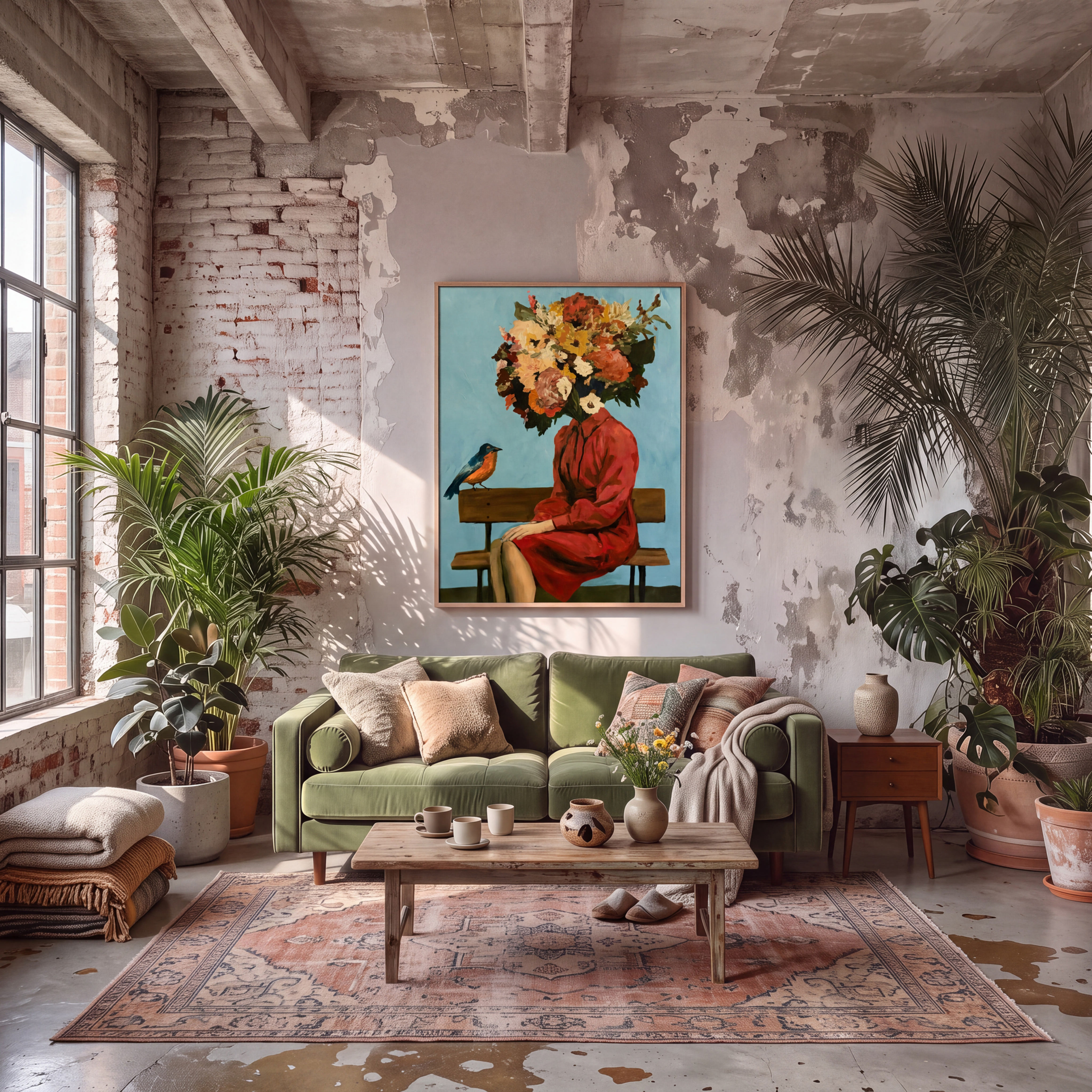 Seat Among Nature - Original Painting