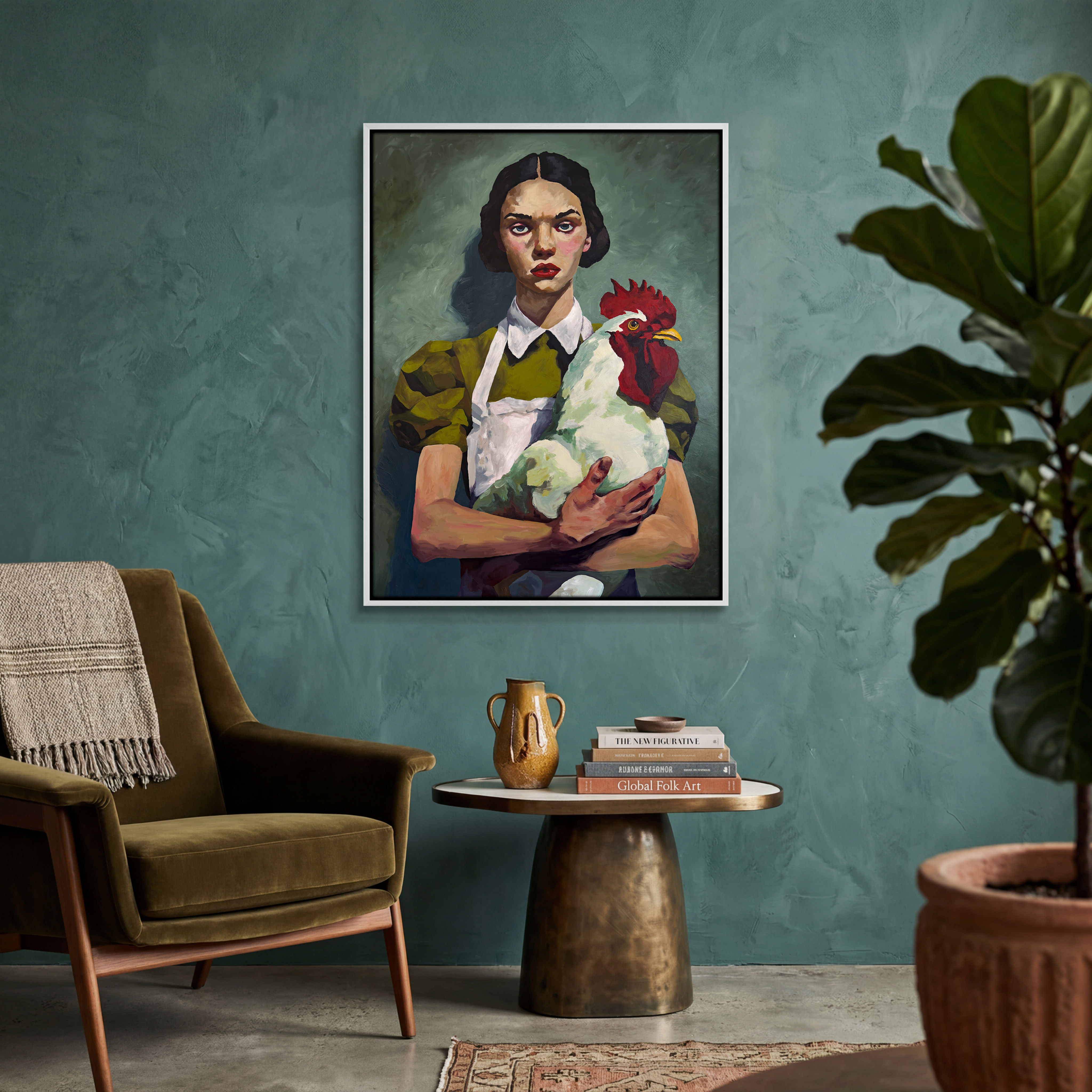 Why Cross The Road - Canvas Print*